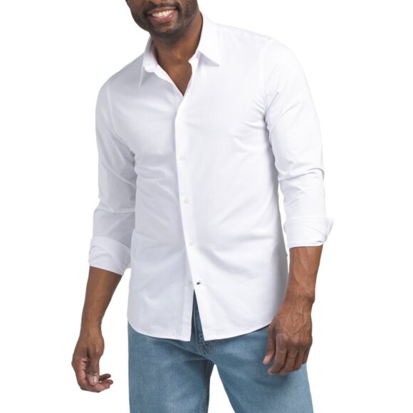 NN07 White Elian 5320 Slim Fit Shirt